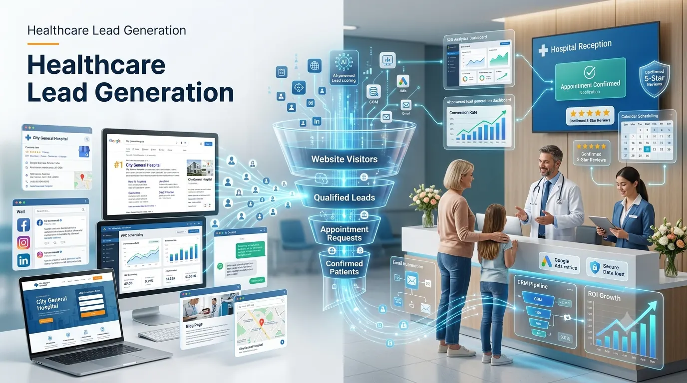 Healthcare Lead Generation Strategies: How Digital Marketing Helps Healthcare Businesses Grow
